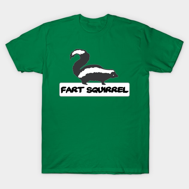 Fart Squirrel T-Shirt by StillInBeta